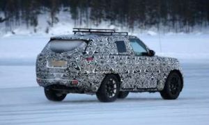 The new 2022 Range Rover from Land Rover factory