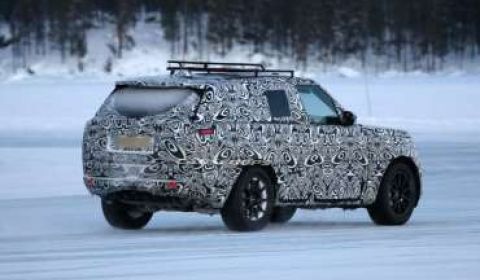 The new 2022 Range Rover from Land Rover factory
