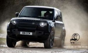 The "Car of the Year" chosen by women is the Land Rover Defender