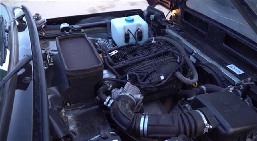 Lada Niva got a new engine