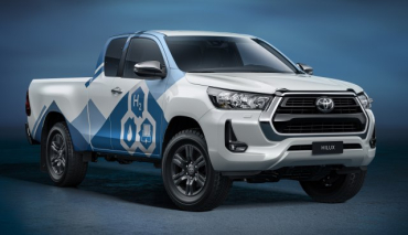 Toyota Hilux powered by hydrogen
