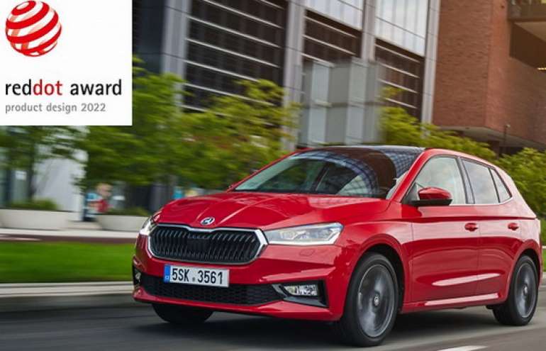 Škoda Fabia receives Red Dot product design award