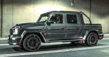 The Brabus beast weighs three tons and reaches 100 km/h in 3.7 seconds